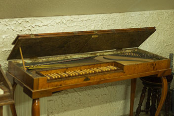 Clavichord süddeutsch ca. 1750/70, Totale